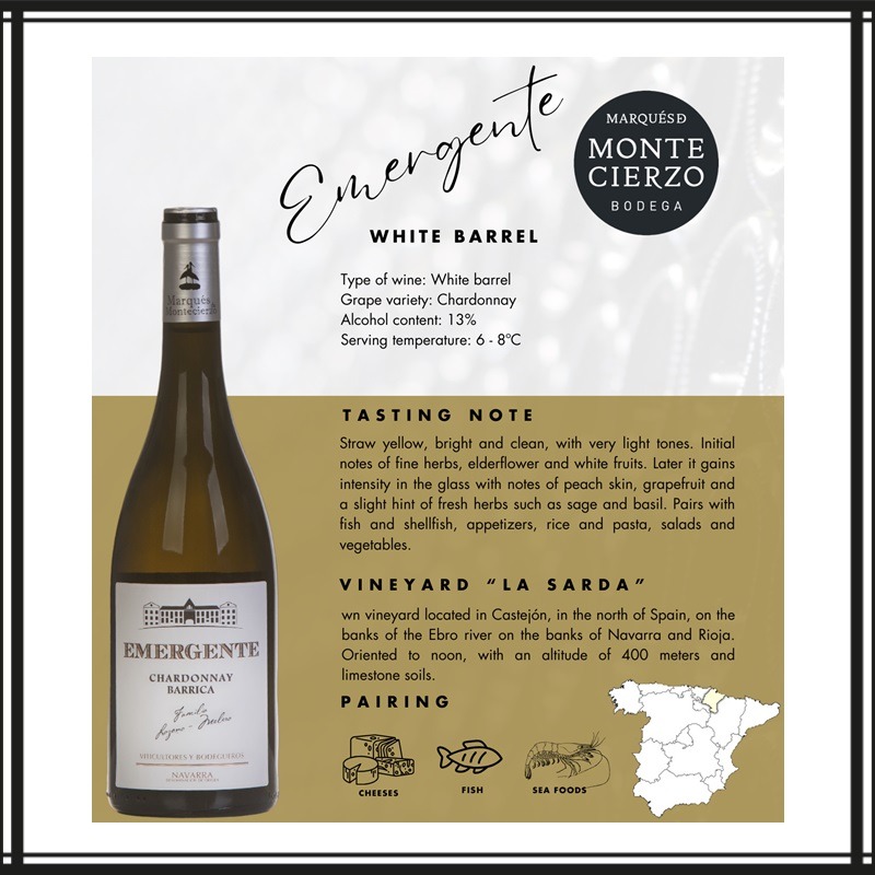 Blanco Barrica Emergente Chardonnay