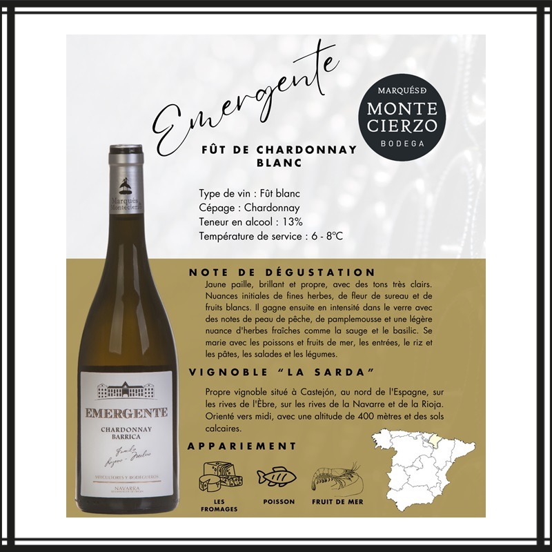 Blanco Barrica Emergente Chardonnay