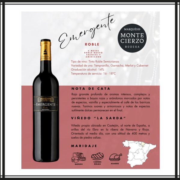 Tinto Emergente Roble Semicrianza