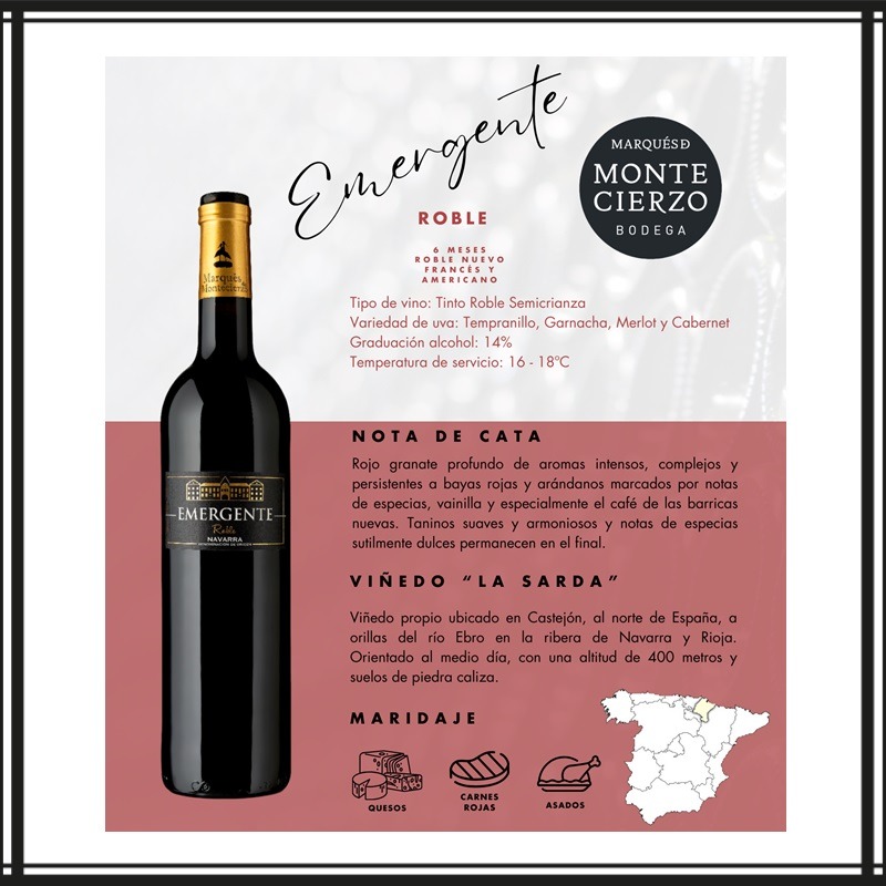 Tinto Emergente Roble Semicrianza