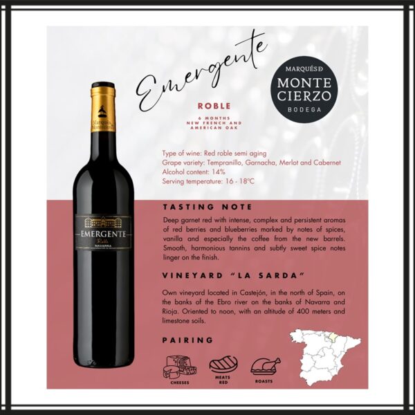 Tinto Emergente Roble Semicrianza