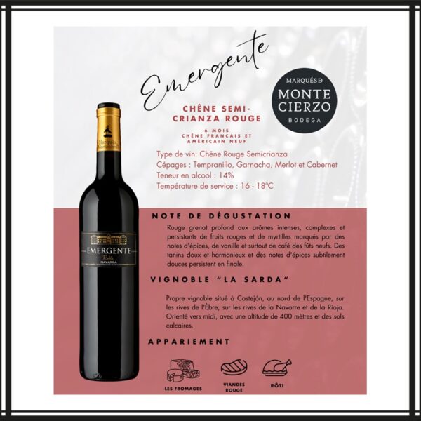 Tinto Emergente Roble Semicrianza