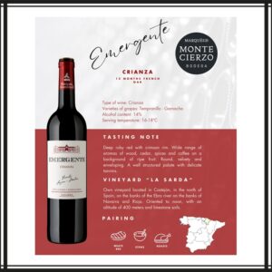 Tinto Emergente Crianza
