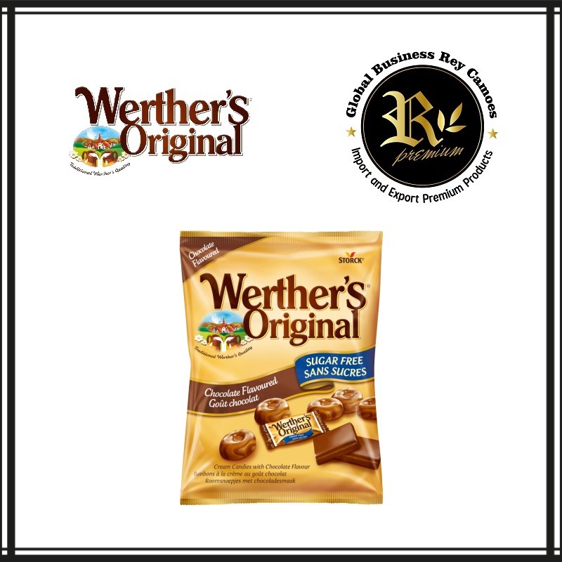 Werther's Original Sin Azúcar Chocolate 60 Grs