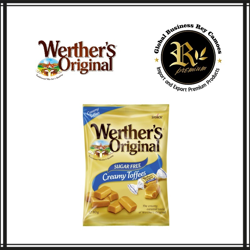 Werther's Original Sin Azúcar Creamy Toffee 80 Grs